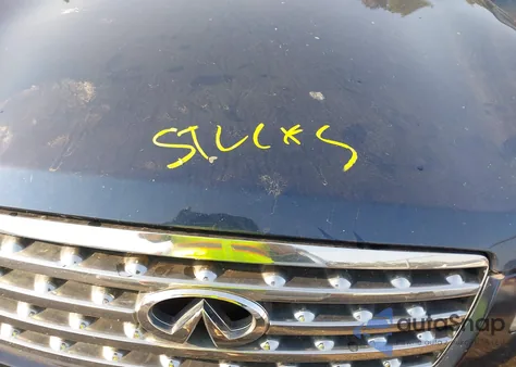 2008 Infiniti Fx35 from USA, damaged, VIN JNRAS08WX8X204170